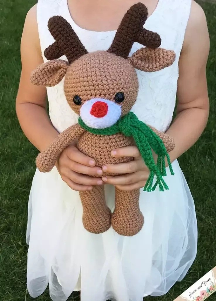 Amigurumi Fawn Crochet Plush Toy Crochet Pattern [Instant PDF] - Amigurumi Patterns PDF Pattern with Written Instructions and Chart