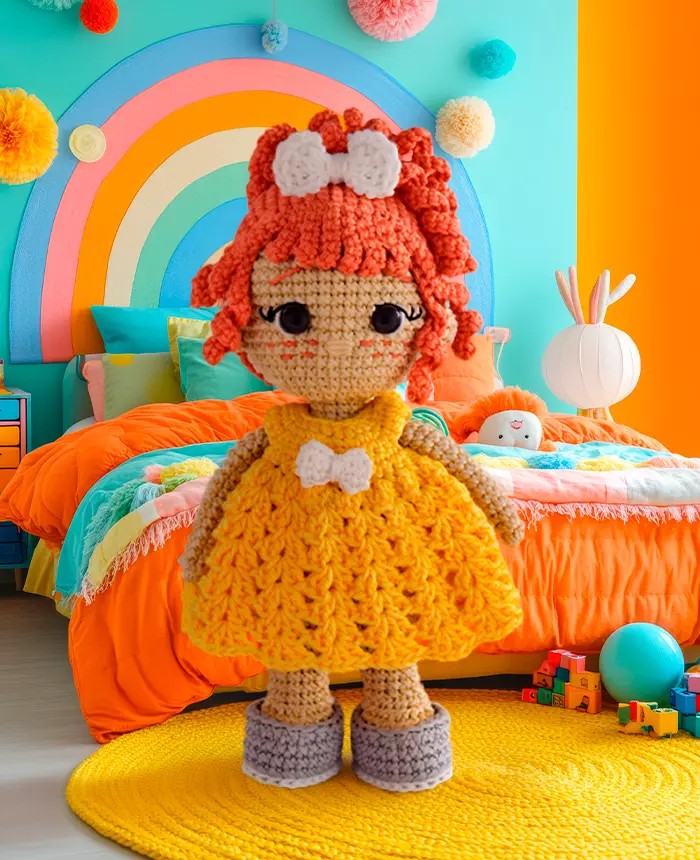 Kawaii Sweet Teddy Bear Amigurumi Crochet Pattern [Instant PDF] - Amigurumi Patterns PDF Pattern with Written Instructions and Chart