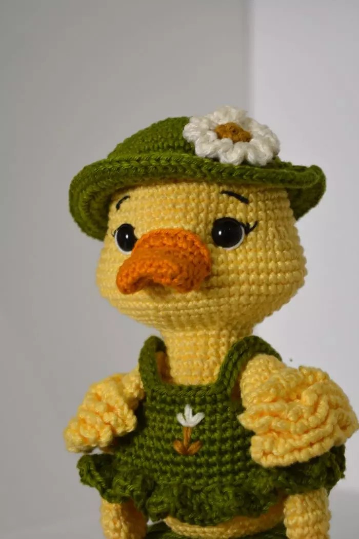 Tulipa the Yellow Duckling Amigurumi Crochet Pattern [Instant PDF] - Amigurumi Patterns PDF Pattern with Written Instructions and Chart