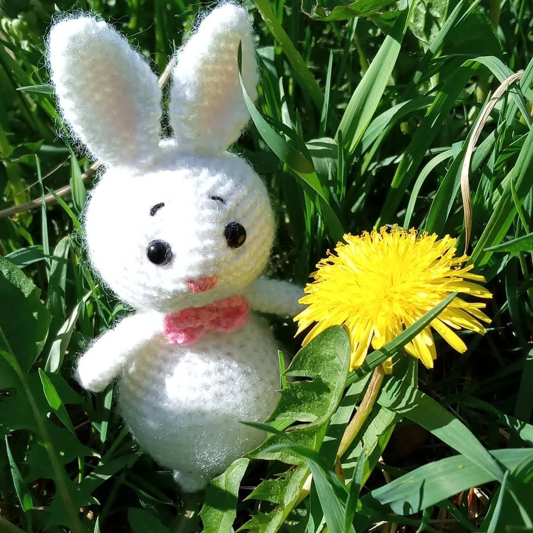 Little Bunny Crochet Plush Toy Crochet Pattern [Instant PDF] - Amigurumi Patterns PDF Pattern with Written Instructions and Chart